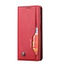 SoFetch Rood Pasjeshouder Modern Bookcase Hoesje voor de Samsung Galaxy A14