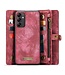 CaseMe Rood Portemonnee 2-in-1 Hoesje voor de Samsung Galaxy A14