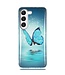 SoFetch  Lichtgevend Vlinder TPU Hoesje voor de Samsung Galaxy A14