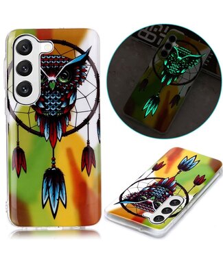 SoFetch Lichtgevend Uil TPU Hoesje Samsung Galaxy A14