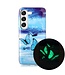 SoFetch  Lichtgevend Vlinders TPU Hoesje voor de Samsung Galaxy A14