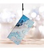 SoFetch Blauw Marble Bookcase Hoesje voor de Samsung Galaxy A14