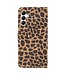 SoFetch Geel Luipaard Bookcase Hoesje voor de Samsung Galaxy A14