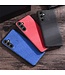 SoFetch Bruin Valbestendig Stoffen TPU Hoesje voor de Samsung Galaxy A14