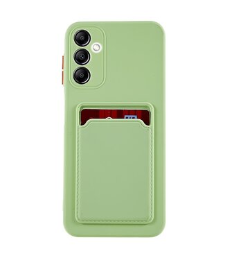 SoFetch Matcha Groen Pasjeshouder Modern TPU Hoesje Samsung Galaxy A14