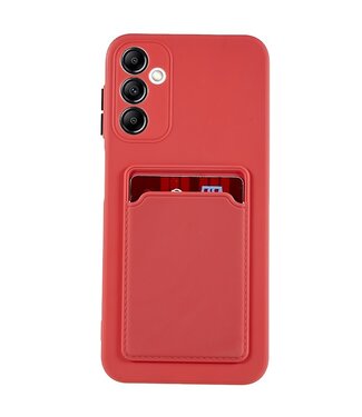 SoFetch Coral Pasjeshouder Modern TPU Hoesje Samsung Galaxy A14