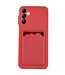 SoFetch Coral Pasjeshouder Modern TPU Hoesje voor de Samsung Galaxy A14
