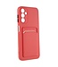 SoFetch Coral Pasjeshouder Modern TPU Hoesje voor de Samsung Galaxy A14