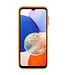 SoFetch Oranje Pasjeshouder Modern TPU Hoesje voor de Samsung Galaxy A14