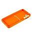 SoFetch Oranje Pasjeshouder Modern TPU Hoesje voor de Samsung Galaxy A14