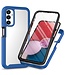 SoFetch Donkerblauw Valbestendig Fullbody Hoesje voor de Samsung Galaxy A14