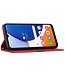 SoFetch Rood Splitleder Bookcase Hoesje voor de Samsung Galaxy A14