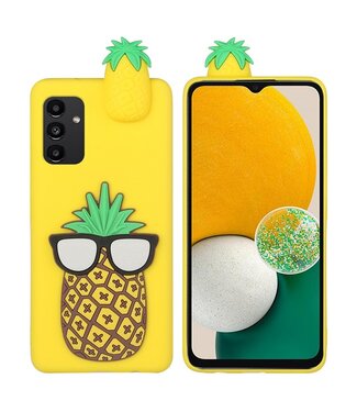 SoFetch Geel Ananas TPU Hoesje Samsung Galaxy A14