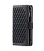 SoFetch Zwart Portemonnee Ruiten Bookcase Hoesje voor de Samsung Galaxy A14