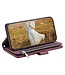 SoFetch Bordeaux Rood Portemonnee Ruiten Bookcase Hoesje voor de Samsung Galaxy A14