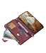 SoFetch Bordeaux Rood Portemonnee Ruiten Bookcase Hoesje voor de Samsung Galaxy A14