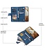SoFetch Blauw Portemonnee Ruiten Bookcase Hoesje voor de Samsung Galaxy A14