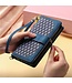 SoFetch Blauw Portemonnee Ruiten Bookcase Hoesje voor de Samsung Galaxy A14