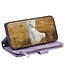 SoFetch Paars Portemonnee Ruiten Bookcase Hoesje voor de Samsung Galaxy A14