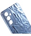 SoFetch Blauw Kreukelige textuur TPU Hoesje voor de Samsung Galaxy A14