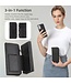 SoFetch Zwart Portemonnee 2-in-1 Hoesje voor de Samsung Galaxy A14