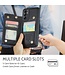 Zwart RFID Pasjeshouder Hybride Hoesje voor de Samsung Galaxy A14