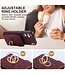 SoFetch Bordeaux Rood Pasjeshouder Hybride Hoesje voor de Samsung Galaxy A14