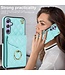 SoFetch Mintgroen Pasjeshouder Hybride Hoesje voor de Samsung Galaxy A14