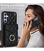 SoFetch Zwart Pasjeshouder Hybride Hoesje voor de Samsung Galaxy A14