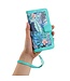 SoFetch Groen Bloemen Bookcase Hoesje voor de Samsung Galaxy A14