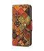 SoFetch  Kleurrijke Bloemen Bookcase Hoesje voor de Samsung Galaxy A14