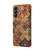 SoFetch  Kleurrijke Bloemen Bookcase Hoesje voor de Samsung Galaxy A14