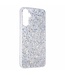 SoFetch Zilver Glitters TPU Hoesje voor de Samsung Galaxy A14