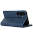 SoFetch Blauw Magnetisch Modern Bookcase Hoesje voor de Samsung Galaxy A14