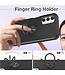 SoFetch Zwart Ring Houder Hybride Hoesje voor de Samsung Galaxy A14