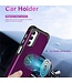 SoFetch Donkerpaars Ring Houder Hybride Hoesje voor de Samsung Galaxy A14