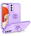 SoFetch Paars Ring Houder Hybride Hoesje voor de Samsung Galaxy A14