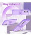 SoFetch Paars Ring Houder Hybride Hoesje voor de Samsung Galaxy A14