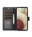 SoFetch Zwart Bloem Vlinder Bookcase Hoesje voor de Samsung Galaxy A14