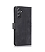 SoFetch Zwart Bloem Vlinder Bookcase Hoesje voor de Samsung Galaxy A14