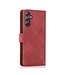 SoFetch Rood Bloem Vlinder Bookcase Hoesje voor de Samsung Galaxy A14