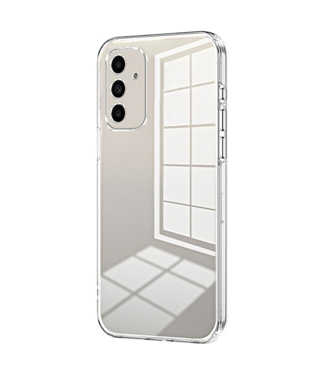 SoFetch Transparant Spiegel Glanzend TPU Hoesje voor de Samsung Galaxy A14