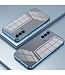SoFetch Blauw Spiegel Glanzend TPU Hoesje voor de Samsung Galaxy A14