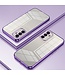SoFetch Paars Spiegel Glanzend TPU Hoesje voor de Samsung Galaxy A14