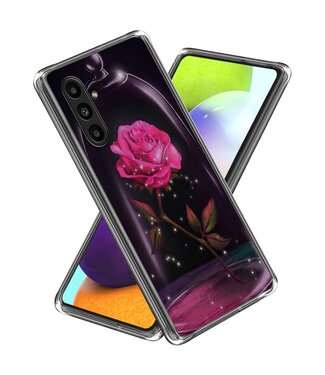 SoFetch Roos TPU Hoesje Samsung Galaxy A14