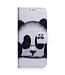 SoFetch Panda Bookcase Hoesje voor de iPhone 14 Pro Max