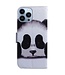 SoFetch Panda Bookcase Hoesje voor de iPhone 14 Pro Max