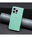 SoFetch Cyaan Vlinders Bookcase Hoesje voor de iPhone 14 Pro Max
