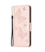 SoFetch Goud Vlinders Bookcase Hoesje voor de iPhone 14 Pro Max