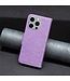 SoFetch Paars Vlinders Bookcase Hoesje voor de iPhone 14 Pro Max